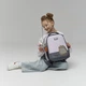 Рюкзак школьный каркасный ортопедический для первоклассника Yes H-100 Pusheen, для девочек, сиреневый (550663) - изображение 4