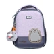 Рюкзак школьный каркасный ортопедический для первоклассника Yes H-100 Pusheen, для девочек, сиреневый (550663) - изображение 11