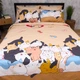Комплект постільної білизни Moon&Star Євро 200x220 наволочки 2x40x60 Kitten World Бязь Gold Люкс (MS-820014185) - зображення 2