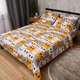 Комплект постельного белья Moon&Star Полуторный 143x210 наволочки 2x40x60 Kitty Dreams Бязь Gold Люкс (MS-820014225) - изображение 1