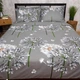 Комплект постельного белья Moon&Star Семейный 2x143x210 наволочки 4x50x70 Silver Dandelion Бязь Gold Люкс (MS-820015148) - изображение 2