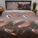 Комплект постельного белья Moon&Star Евро 200x220 наволочки 2x50x70 Bronze Feather Микросатин Premium (MS-820015866) - изображение 2