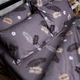 Комплект постельного белья Moon&Star Полуторный 143x210 наволочки 2x40x60 Evening Feather Полисатин Premium (MS-820016465) - изображение 6