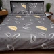 Комплект постельного белья Moon&Star Двуспальный 175x210 наволочки 2x50x70 Soft Gold Микросатин Premium (MS-820016316) - изображение 2