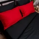 Комплект постельного белья Moon&Star Полуторный 143x210 наволочки 2x40x60 Black Romance Сатин Premium (MS-820016640) - изображение 6