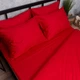 Комплект постельного белья Moon&Star Евро 200x220 наволочки 4x50x70 Red Velvet Сатин Premium (MS-820016778) - изображение 6