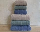 Набор турецких махровых полотенец Cestepe MicroCotton Premium 3 штуки 50x90 + 3 штуки 70х140 Nevara 2 плотность 600 г/м2 - изображение 3