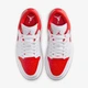 Кросівки жіночі Jordan Wmns Air 1 Low 40 Червоно-білий DC0774-110 - зображення 3