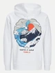 Худи мужское Jack & Jones Jorbradley Behind Sweat Hood Gbs23 XL Белый 12257387-WHITE - изображение 2