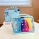 Чохол дитячий Silikon Power з підставкою та ремінцем Apple iPad Air 3 (2019) 10.5" екран Stitch light blue - зображення 4