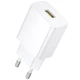 СЗУ Borofone BA111A Star QC3.0 15W (1USB-A) + кабель USB to Type-C White - изображение 2