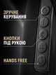 Портативная Bluetooth колонка акустическая система 10 Вт с LED-подсветкой FM радио USB AUX microSD PowerBank 17,9×7,3×7,3 см черная (49676166) - изображение 5