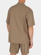 Рубашка повседневная Emporio Armani 10059343 Коричневый XL 5O3462 - изображение 3