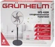 Вентилятор напольный GRUNHELM GFS-450R черный 50 см - изображение 7
