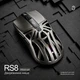Беспроводная Игровая (2.4G, Bluetooth) SMAILWOLF RS8 Серая Мышь с подсветкой и аккумулятором - изображение 2