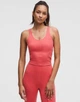 Спортивний топ lululemon Glow Up™ Tank Кораловий US0/2XS LW1EZAS - зображення 1