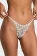 Трусики стринг Victoria's Secret 5(XL) Серый (149747) - изображение 1