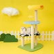 ZEZE Farm Cat Rocking Frame Котячий будиночок Котяче дерево Універсальна велика компактна іграшка для котів [Без формальдегіду, перевищує стандарти] - зображення 9