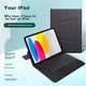 Клавіатура Magic Keyboard сумісна з Apple iPad 2022/2025 10.9/11 дюйма Bluetooth з тачпадом - зображення 5