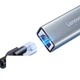Адаптер Lenovo USB-A на Gigabit Ethernet (RJ45), з USB-хабом, для ноутбука - зображення 2