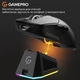 Миша бездротова ігрова GamePro Genesis Airmaster, 2.4G/BT/Type-C, 400-12000DPI, 300mAh (GM167B) - зображення 9