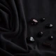 Трикотаж IDEIA 260 г/м2 150 см мягкий трикотаж для худи, костюмов и повседневной одежды черная 5252657 - изображение 4