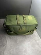 Сумка спиннингиста для рыбалки 34×17×19 см зелёная, органайзер для рыболовных приманок, катушек и аксессуаров - изображение 3