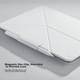 Чехол PITAKA для iPad Pro 12.9 дюйма 2026 и iPad Air 7/8, двусторонний магнитный с держателем для стилуса, черный - изображение 5