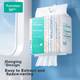 PurCotton [Выбор Сунь Инша], салфетки для очищения лица, 270 листов*2 упаковки, настенные, мягкие полотенца из 100% хлопка, одноразовые полотенца для лица - изображение 6