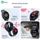 Розумний годинник Soaiy S9, дзвінки через Bluetooth, металевий циферблат, для дорослих чоловіків та жінок, моніторинг серцевого ритму та рівня кисню в крові, офлайн-платіж NFC, водонепроникний браслет, чорний - изображение 11