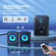 Акустическая система SADA S-201 2.1 Black, Bluetooth 5.3, с микрофоном и наушниками - изображение 9