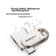 Флешка Lenovo ThinkPlus 128ГБ металева, USB/Type-C, TYCU301 - зображення 9