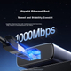 Хаб UGREEN Type-C 3.2 з Ethernet - зображення 6