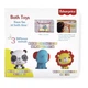 Іграшка Fisher Price Слоненя з набором літер та цифр для гри з водою (GMBT004C) - зображення 2