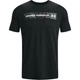 Футболка Under Armour CAMO CHEST STRIPE черно-темно-серая M 1376830-002 - изображение 1