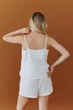 Женские шорты из муслина ART KNIT белые, L-XL 045975 - изображение 3