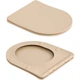 Унітаз підвісний Qtap Robin Ultra Quiet 520×365×340 мм з сидінням Slim Duroplast бежевий (QTROB26SB48997) - изображение 2