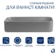 Раковина накладна Qtap Tern 605x350x140 мм з донним клапаном сірий (QTTER188SG49789) - изображение 4