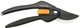 Плоскостной секатор 20.8 см для сада нержавеющая сталь Fiskars HM-0050 - изображение 3
