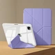 Чохол для планшета BeCover Ultra Slim Origami Transparent для Apple iPad Pro 11" M5 2025 з кріпленням для стилуса Apple Pencil Purple (BC_715957) - зображення 6