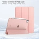 Чохол для планшета BeCover Tri Fold Hard для Apple iPad Pro 11" M5 2025 Pink (BC_715997) - зображення 2