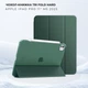 Чехол для планшета BeCover Tri Fold Hard для Apple iPad Pro 11" M5 2025 Dark Green (BC_715996) - изображение 2