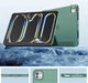 Чехол для планшета BeCover Tri Fold Hard для Apple iPad Pro 11" M5 2025 Dark Green (BC_715996) - изображение 3