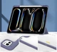 Чохол для планшета Apple iPad Pro 11" M5 2025 BeCover Soft Edge TPU з кріпленням для стилуса Apple Pencil Purple (BC_716001) - зображення 5