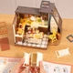 Румбокс конструктор Baking Kitchen модель мини домик с LED-подсветкой Robotime - изображение 6