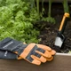Садовый совок нержавеющая сталь для рассады 334 мм оранжевый Fiskars FK-2841 - изображение 7