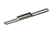 Потолочная люстра VALESO 3439/800 черная с золотом, LED 62W - изображение 2