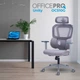 Кресло компьютерное офисное эргономичное OfficePro Unity OC510G Grey - изображение 6