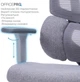 Кресло компьютерное офисное эргономичное OfficePro Unity OC510G Grey - изображение 16