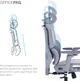 Кресло компьютерное офисное эргономичное OfficePro Unity OC710G Grey - изображение 13